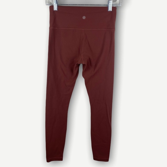 Athleta XS Salmon Capri Leggings Pants - Picture 2 of 8